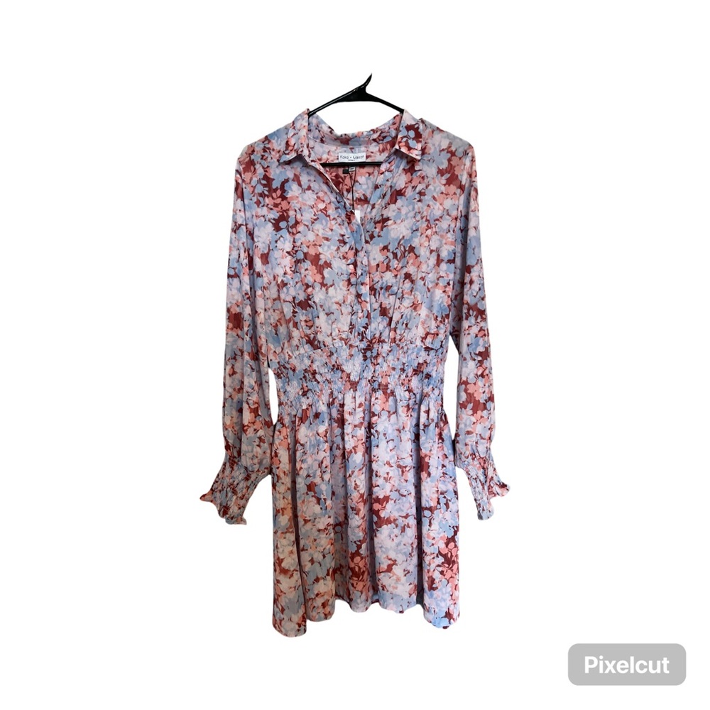 NTW Koko & Maso Long Sleeve Mini Dress